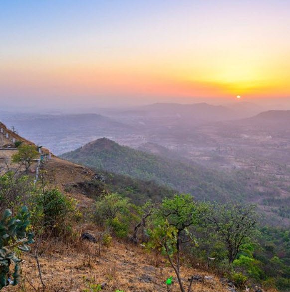 Sunset point, Ahwa